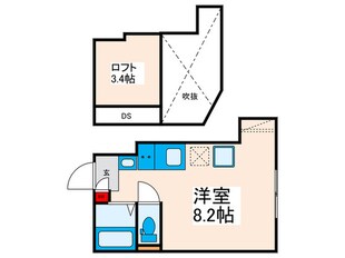 クレアール町屋の物件間取画像